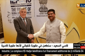 تعزيز الشراكة والتعاون بين الجزائر والهند في مجال الإستكشاف والإستغلال الطاقوي