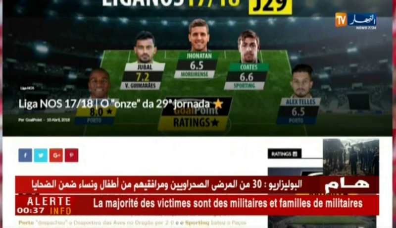 براهيمي ضمن التشكيلة المثالية للجولة الـ29 من البطولة البرتغالي