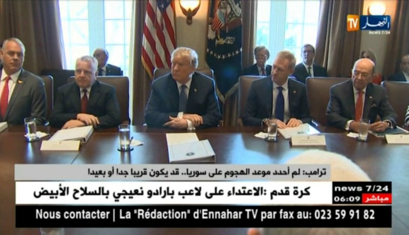 ترامب: لم أحدد موعد الهجوم على سوريا.. قد يكون قريبا جدا أو بعيدا