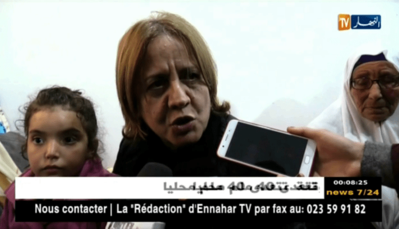 وزيرة التضامن تتفقد بعضا من عائلات الشهداء ضحايا الطائرة