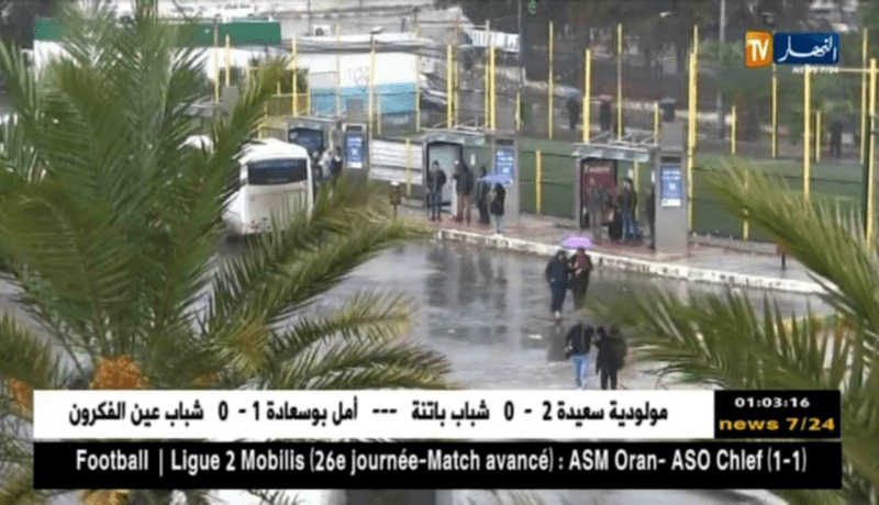 نشرية خاصة: إستمرار تساقط أمطار جد غزيرة في الولايات التالية…التفاصيل