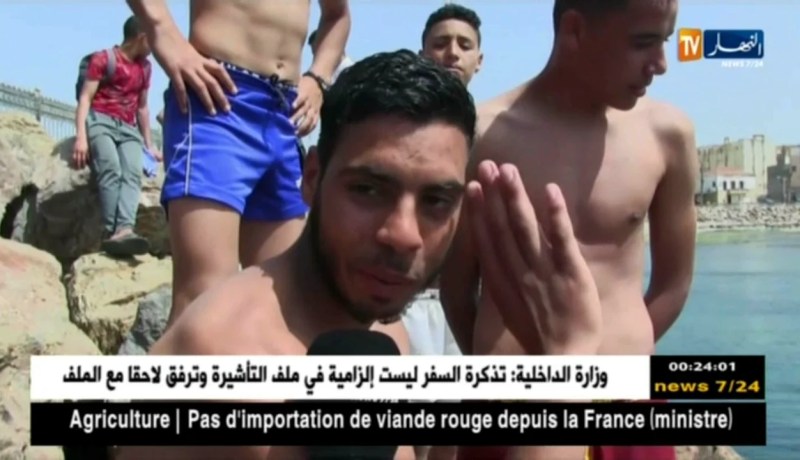 مستغانم: تلاميذ يتخلون على مقاعد الدراسة للإستجمام بسبب إرتفاع درجات الحرارة