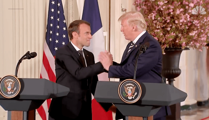 الو م أ: رومانسية ترامب وماكرون.. كواليس الزيارة