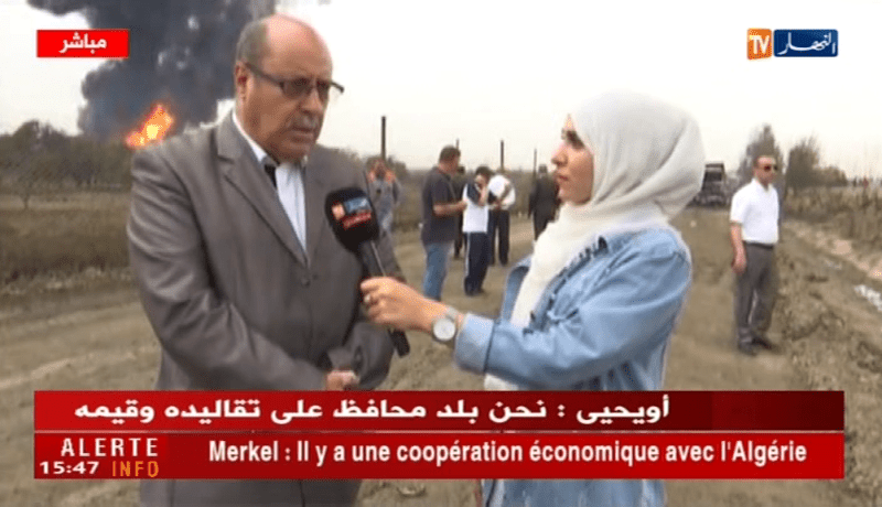 مدير الطاقة: “إنفجار قناة المحروقات ببراقي لم يحدث بفعل فاعل”