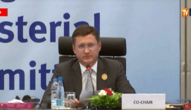 وزير الطاقة الروسي: علينا التفكير مليّا في شراكتنا لمواجهة التحديات