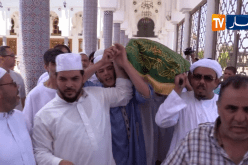 الدكتور محمد بن بريكة يوارى الثرى إلى مثواه الأخير