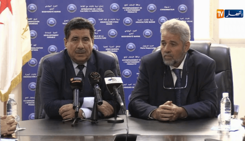 وزير الصيد البحري: سنعمل على تطوير القطاع للمساهمة في الإقتصاد الوطني