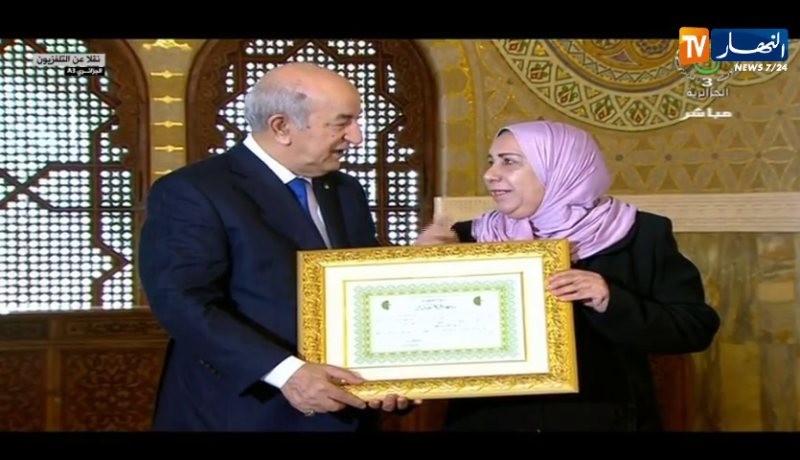 رئيس الجمهورية يكرم المرأة الجزائرية في يومها العالمي