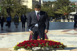 رئيس الحكومة الإسباني يترحم على أرواح الشهداء بمقام الشهيد