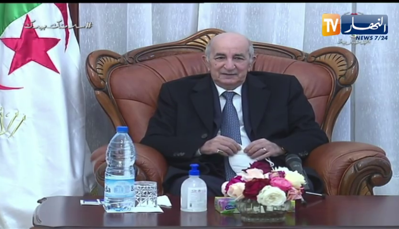 الرئيس تبون: أنا في متابعة يومية مع المسؤولين وأتمنى أن يكون غيابي قصيرا