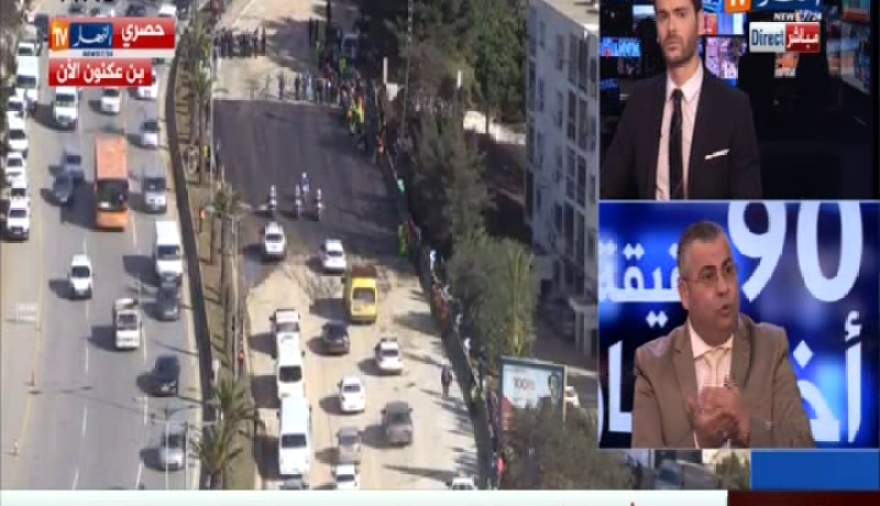 بالفيديو فتح الطريق السريع بن عكنون وزرالدة أمام السائقين