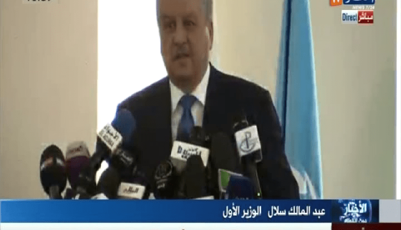 الوزير الأول عبد المالك سلال يوجّه كلمة باللغة الأمازيغية لبان كي مون