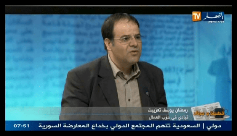 قيادي في حزب العمال يرد: مقري معروف بالإستفزاز و مريض بداء الكلاب