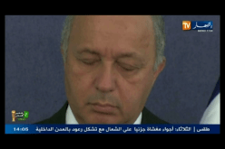 بالفيديو: فابيوس يغط في نوم عميق أثناء جلسة عمل شراكة جزائرية فرنسية