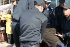 الامن المغربي يعتدي على محتجون من ذوي الاحتياجات الخاصة