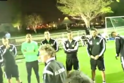 بالفيديو تدريبات المنتخب الجزائري في الدوحة