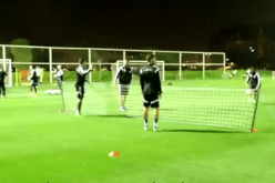 تدريبات المنتخب الوطني الجزائري في الدوحة ليوم 23 مارس 2015