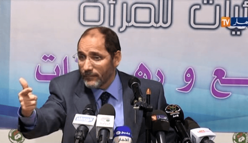 بالفيديو مقري يدعو المرأة الجزائرية للتحرر والتخلّص من هيمنة الرجل