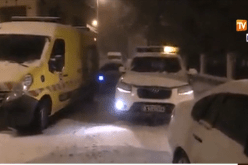 عشرات العائلات عالقة في منعرجات جبال الشريعة بسبب الثلوج