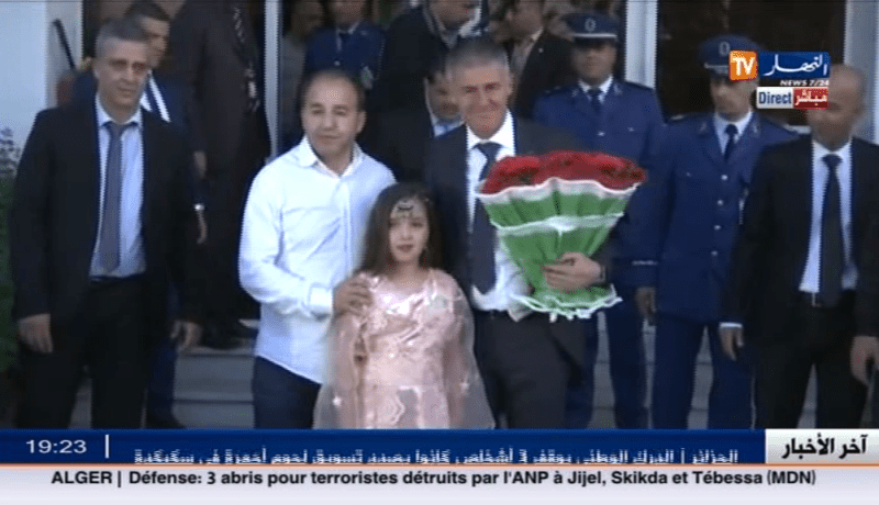 بالفيديو.. وصول الناخب الوطني الجديد لوكاس ألكاراز إلى الجزائر