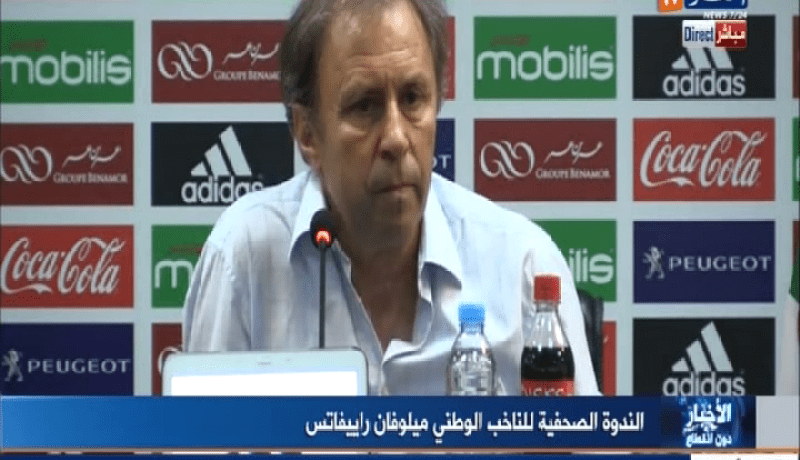 راييفاتس يعد الجزائريين بمنتخب جيد بعد 6 أشهر