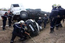 هلاك شخص في حادث مرور ببسكرة