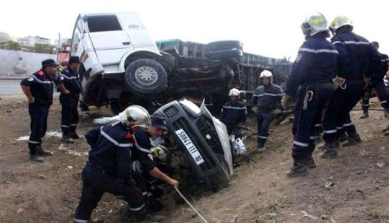 هلاك شخص في حادث مرور ببسكرة