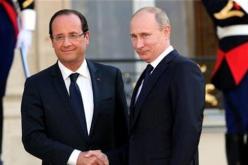 هولاند يلتقي اليوم بوتين لبحث محاربة الارهاب