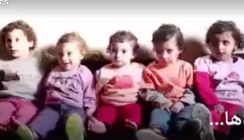 بالفيديو.. امرأة 23 عاما تنجب 12 طفلا من بينهم 6 توائم