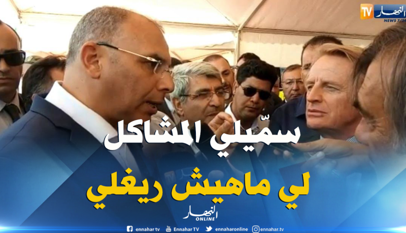 شاهد.. وزير الأشغال العمومية يوبخ مسؤول بشركة إيطالية ويطالبه بتدراك التأخر في مشروع بجيجل