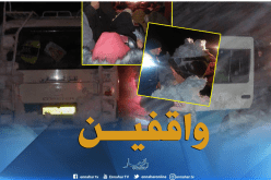 بالصور..  إنقاذ 44 مسافرا على متن “كواستر” علقت في وسط الثلوج بقالمة