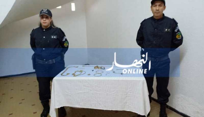 بالصور.. الإطاحة بعصابة سرقت مجوهرات بقيمة مليار سنتيم بإحدى المنازل في عنابة
