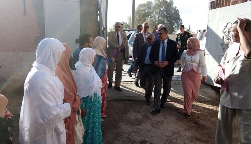 بالصور.. والي ورقلة يفتتح السنة الدراسية 2019/2018 لمحو الأمية