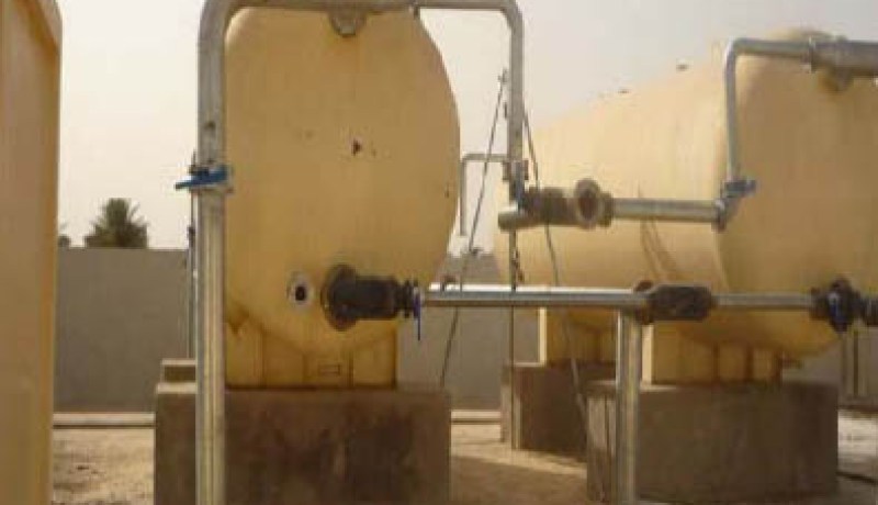 تشغيل محطة تصفية المياه المستعملة لمدينة النعامة مع نهاية ماي