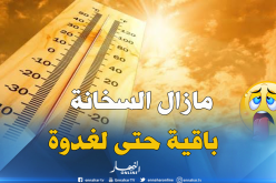 استمرار موجة الحر بالجنوب الجزائري إلى غاية يوم غد