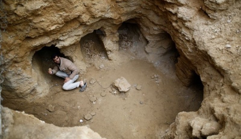 اكتشاف مقبرة أثرية تعود للحقبة البيزنطية في نابلس