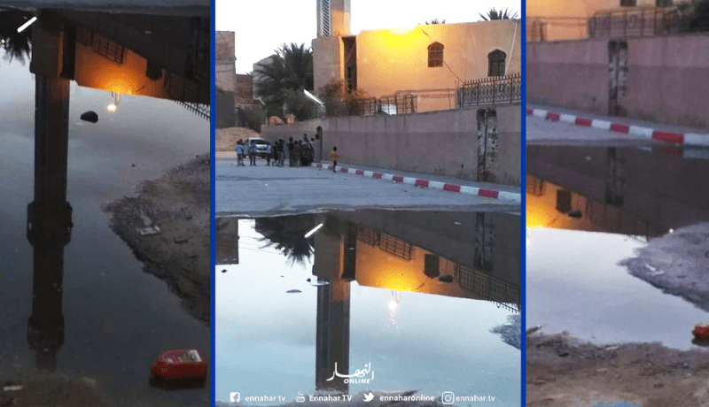 بالصور.. كارثة ايكولوجية تُهدد سكان حي المصاعبة الغربية بالوادي