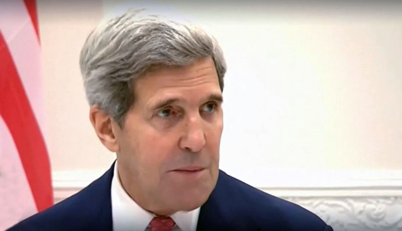 كيري يصرح حقوق الإنسان مهووس بإسرائيل