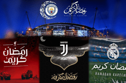 أندية أوروبا تهنئ المُسلمين بحلول شهر رمضان !