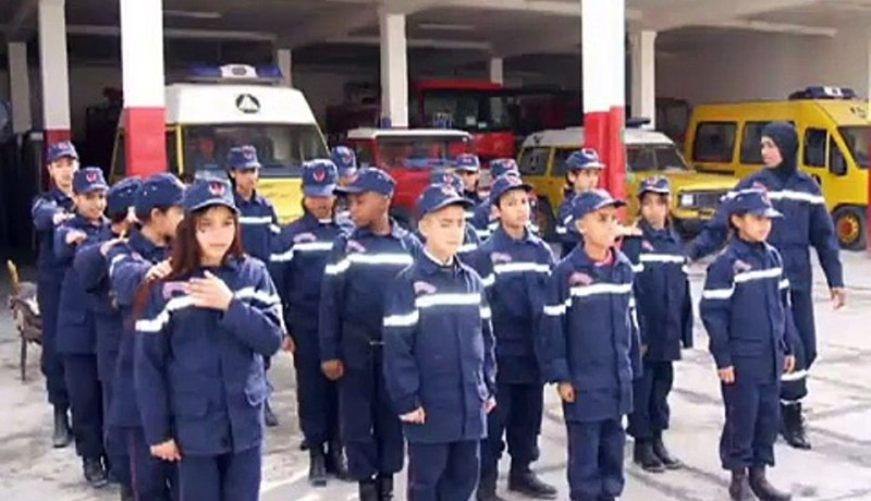 إنشاء مدرسة أشبال الحماية المدنية في تيارت