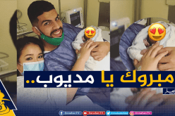 نجم الخضر الصاعد يرزق بمولود جديد