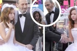 بالصور غضب عارم بسبب زواج رجل مسن من طفلة ذات 12 ربيعا