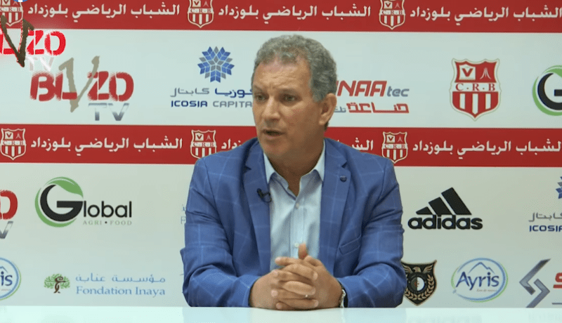 ياحي :”شباب بلوزداد فوق الجميع وهذه هي وضعية جرار وقايا”