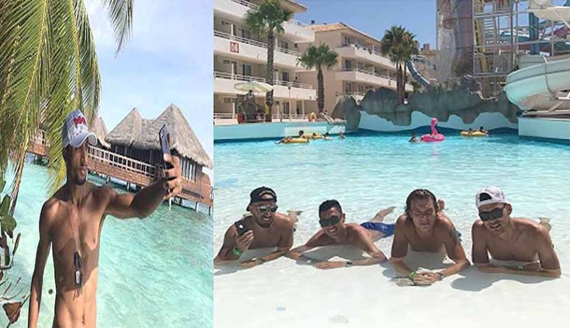 بـ«السيلفي».. لاعبو «الشامبيونا» بين المالديف وإيبيزا!