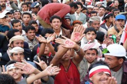 مسيرة مليونية لشباب الثورة في اليمن ضد عودة صالح