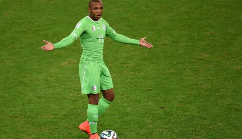 براهيمي متخوف من أرضية ملعب ليزوتو الإصطناعية