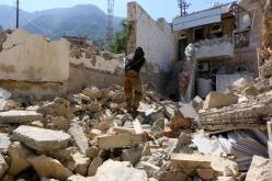 بالصور الحوثيون يدمرون مبنى إذاعة تعز اليمنية‎