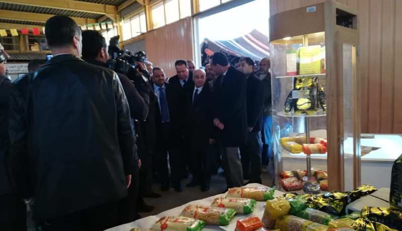 بالصور.. يوسفي يتفقد مشاريع الصناعات الغذائية ببشار