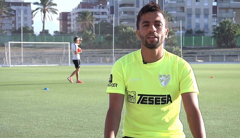 بن خماسة يعود لتدريبات مالاقا