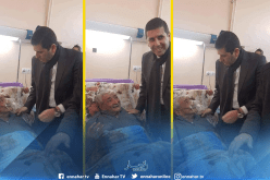 بالصور ..واليا وهران وسيدي بلعباس يزوران الفنان حزيم في المستشفى